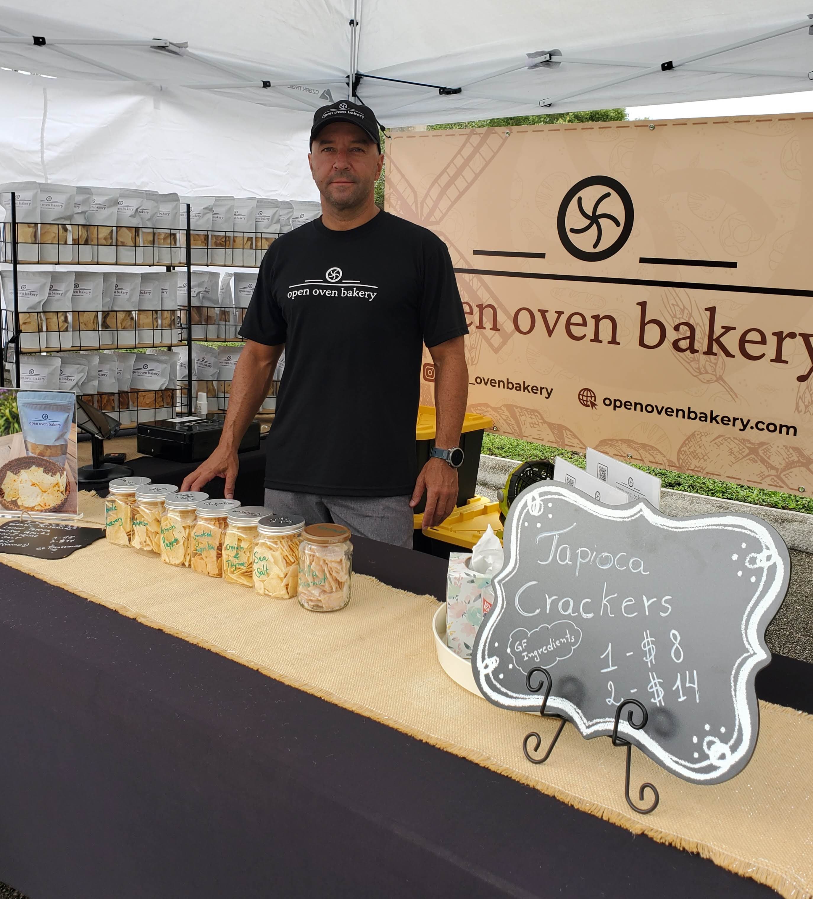 Open Oven Bakery at the farmers market
