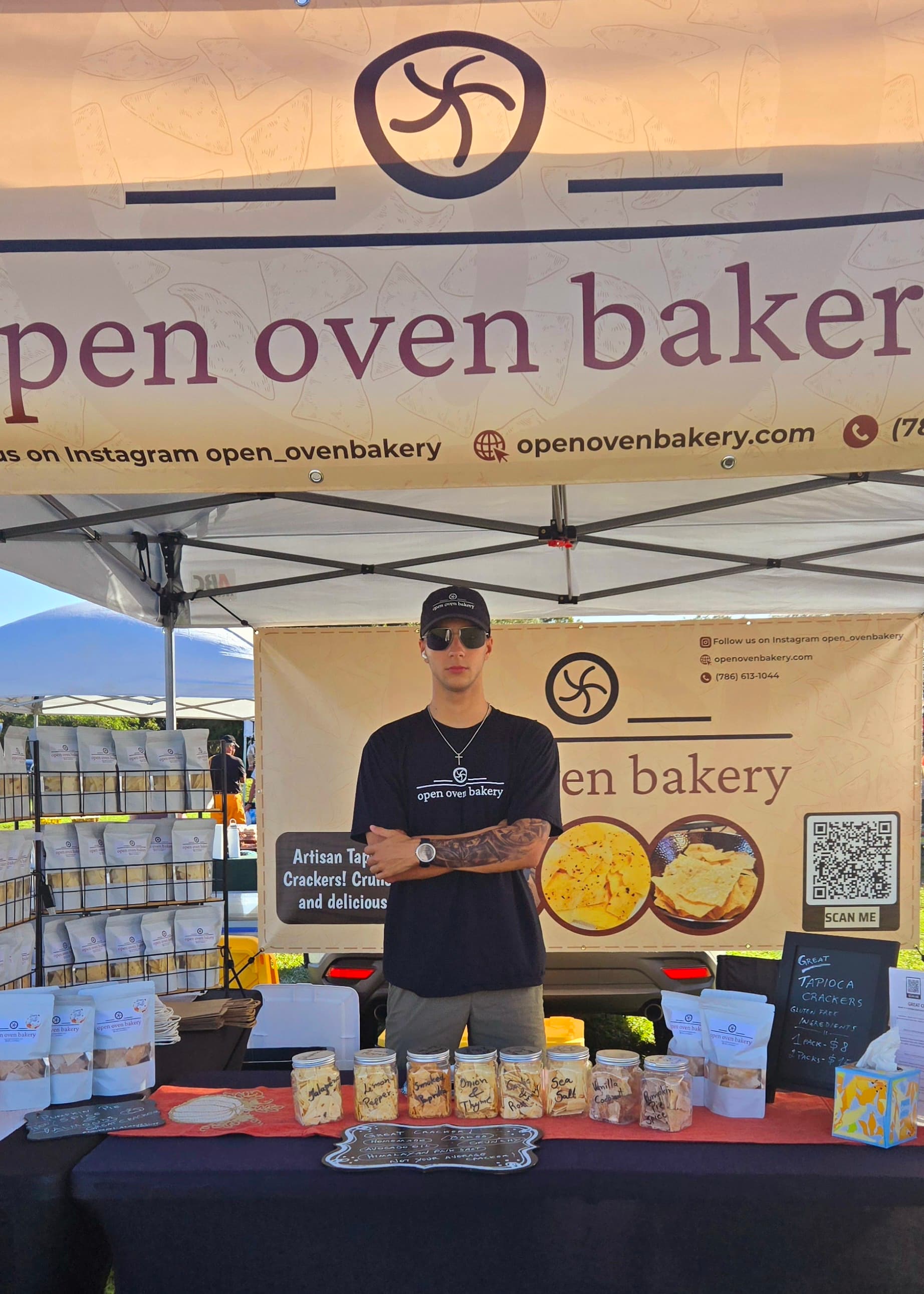 Open Oven Bakery at the farmers market