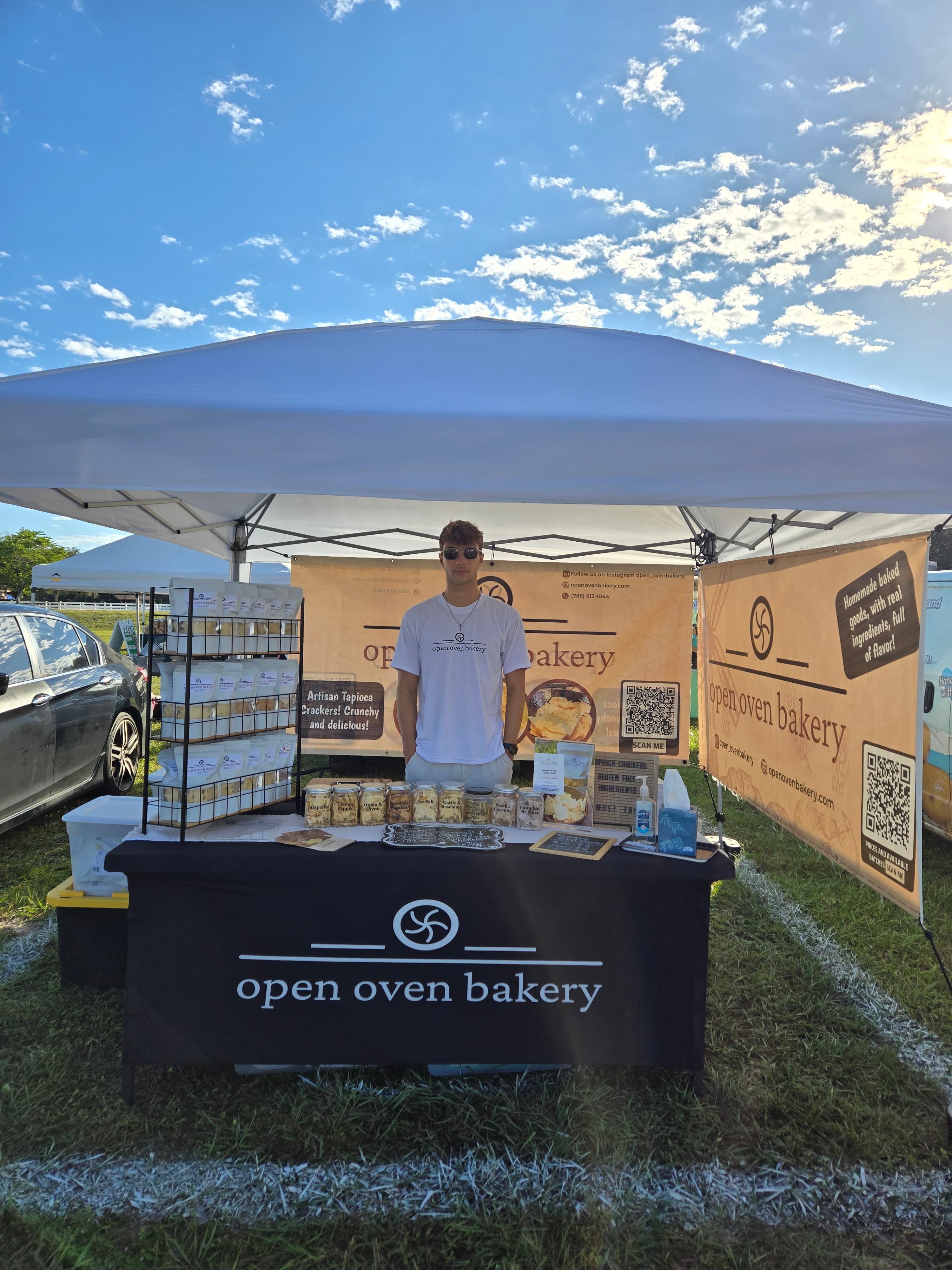Open Oven Bakery at the farmers market