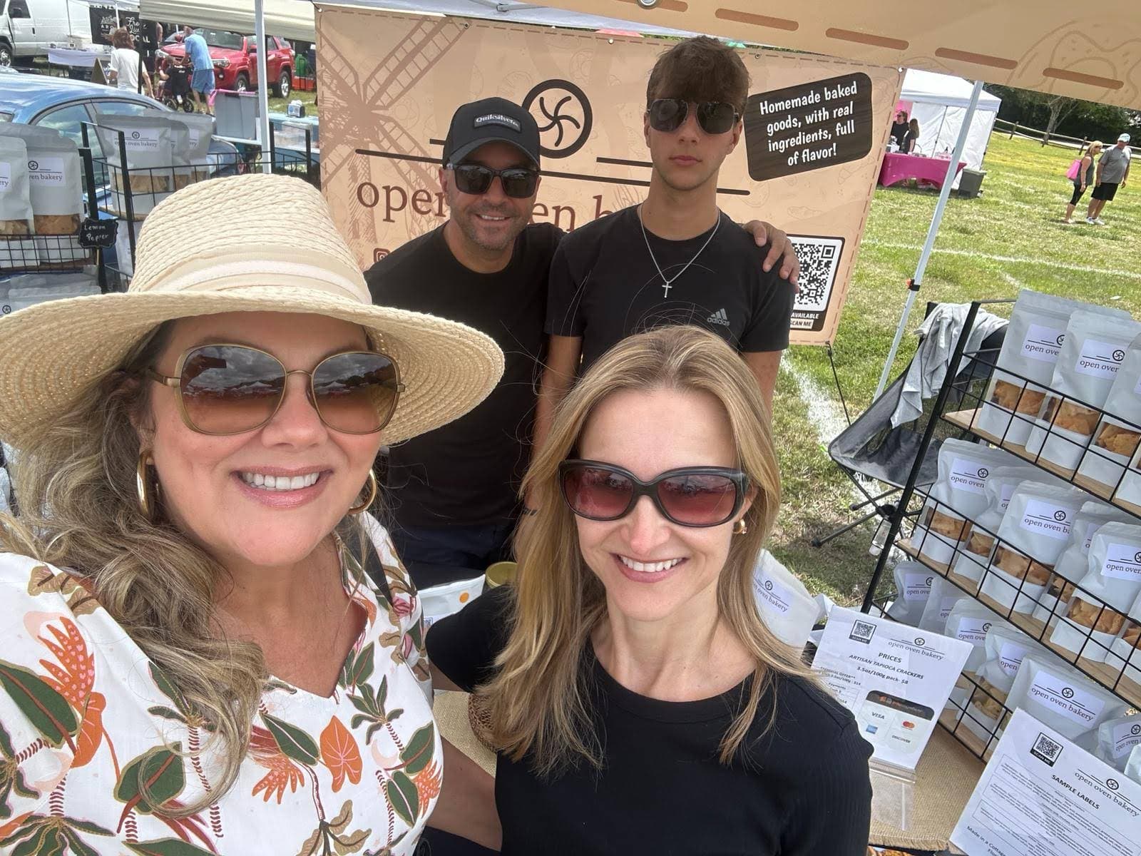 Open Oven Bakery at the farmers market
