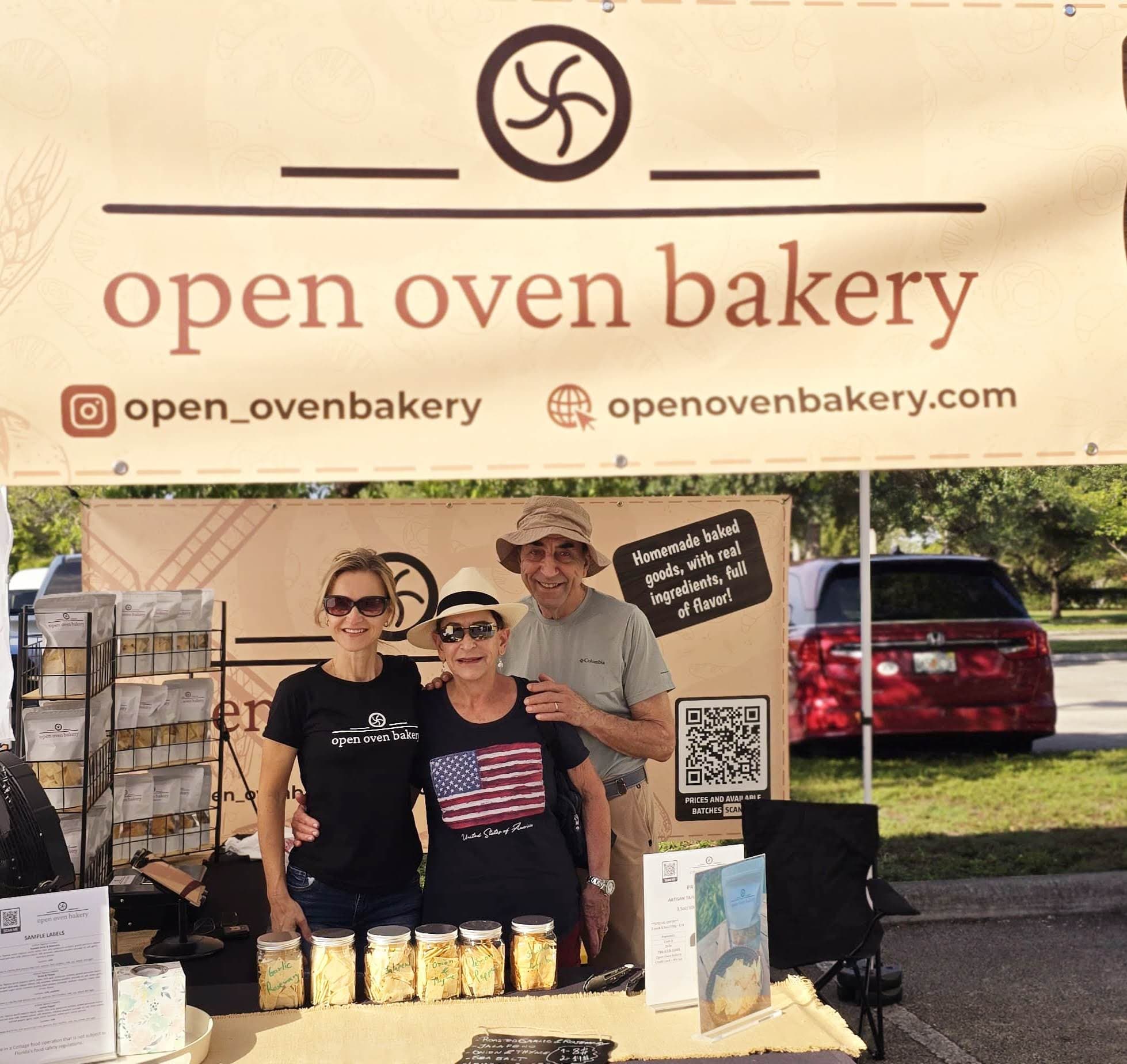 Open Oven Bakery at the farmers market