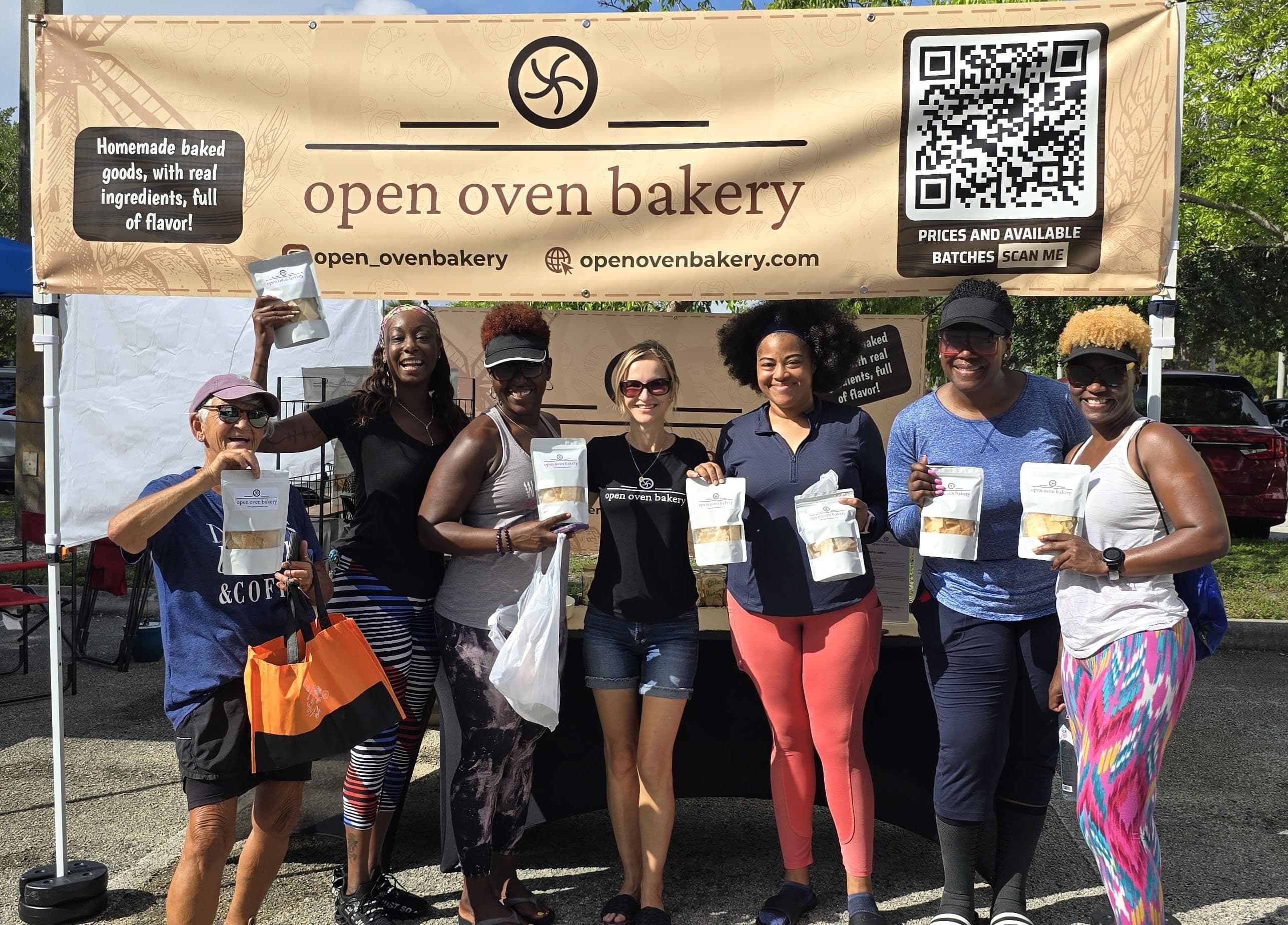 Open Oven Bakery at the farmers market