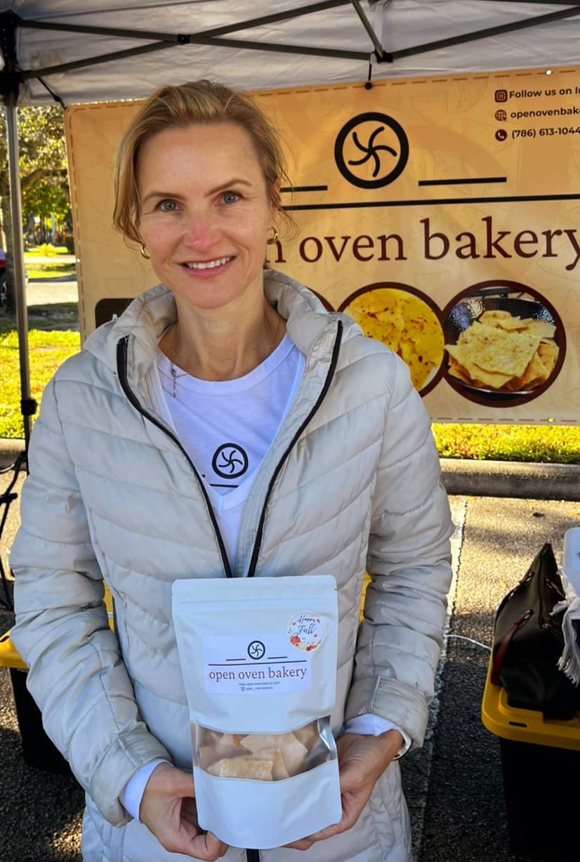 Open Oven Bakery at the farmers market