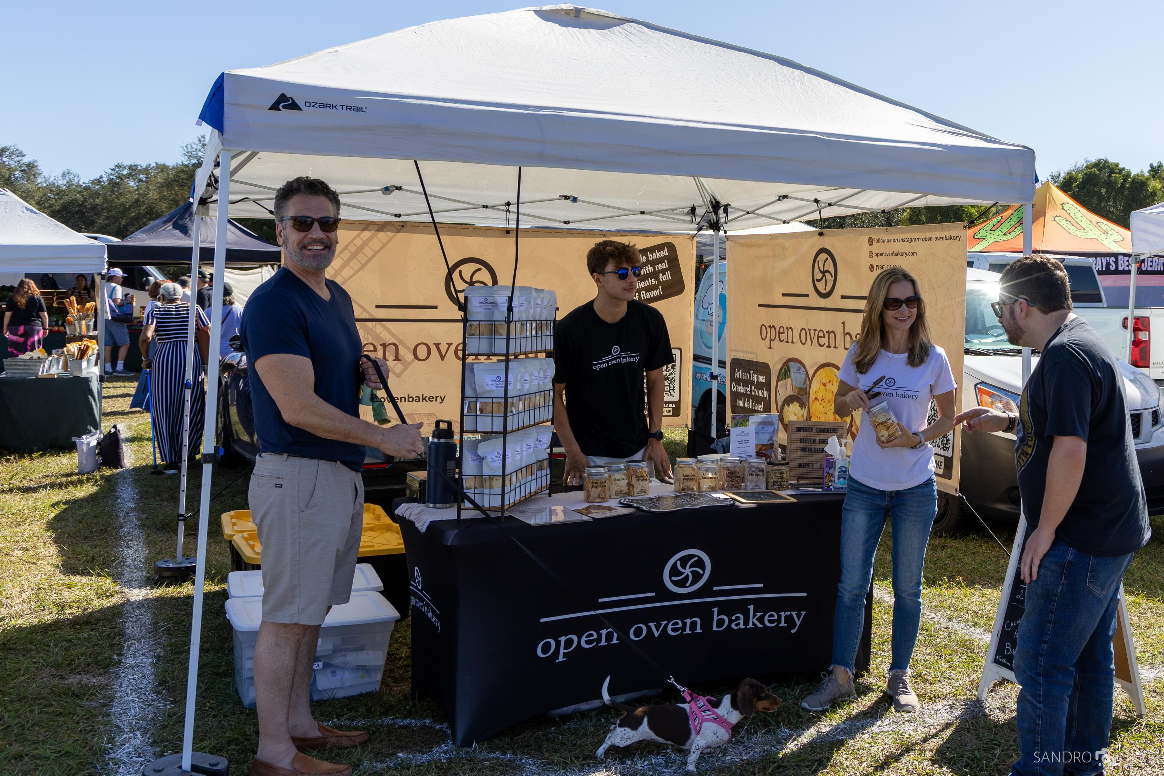 Open Oven Bakery at the farmers market