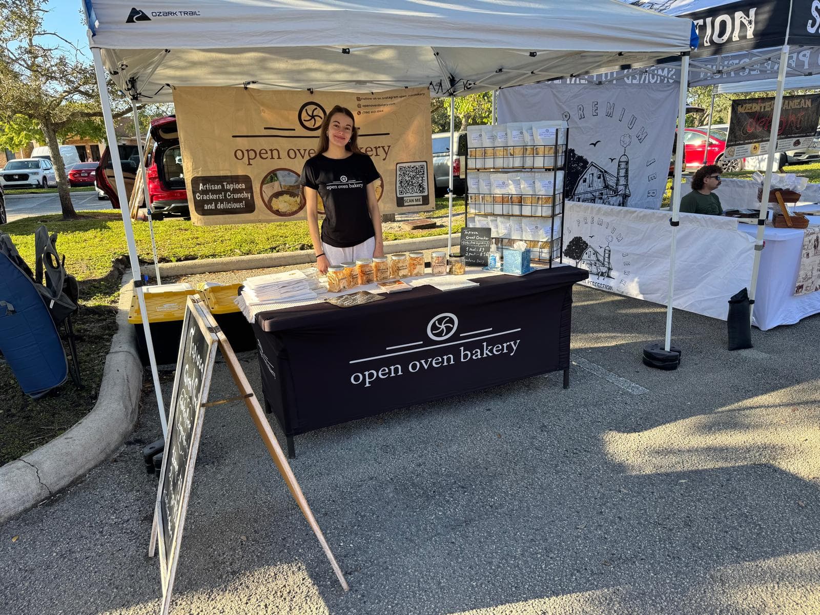 Open Oven Bakery at the farmers market
