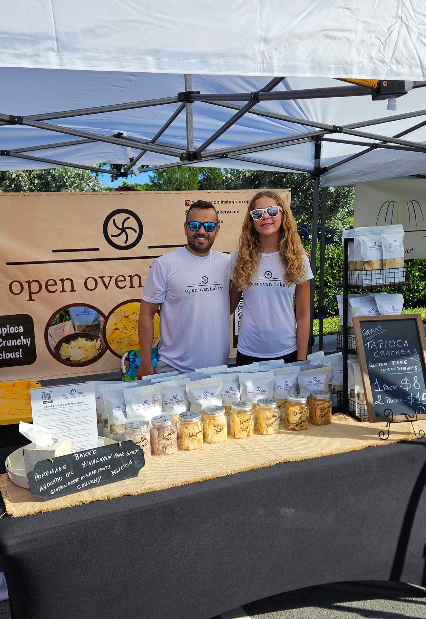 Open Oven Bakery at the farmers market