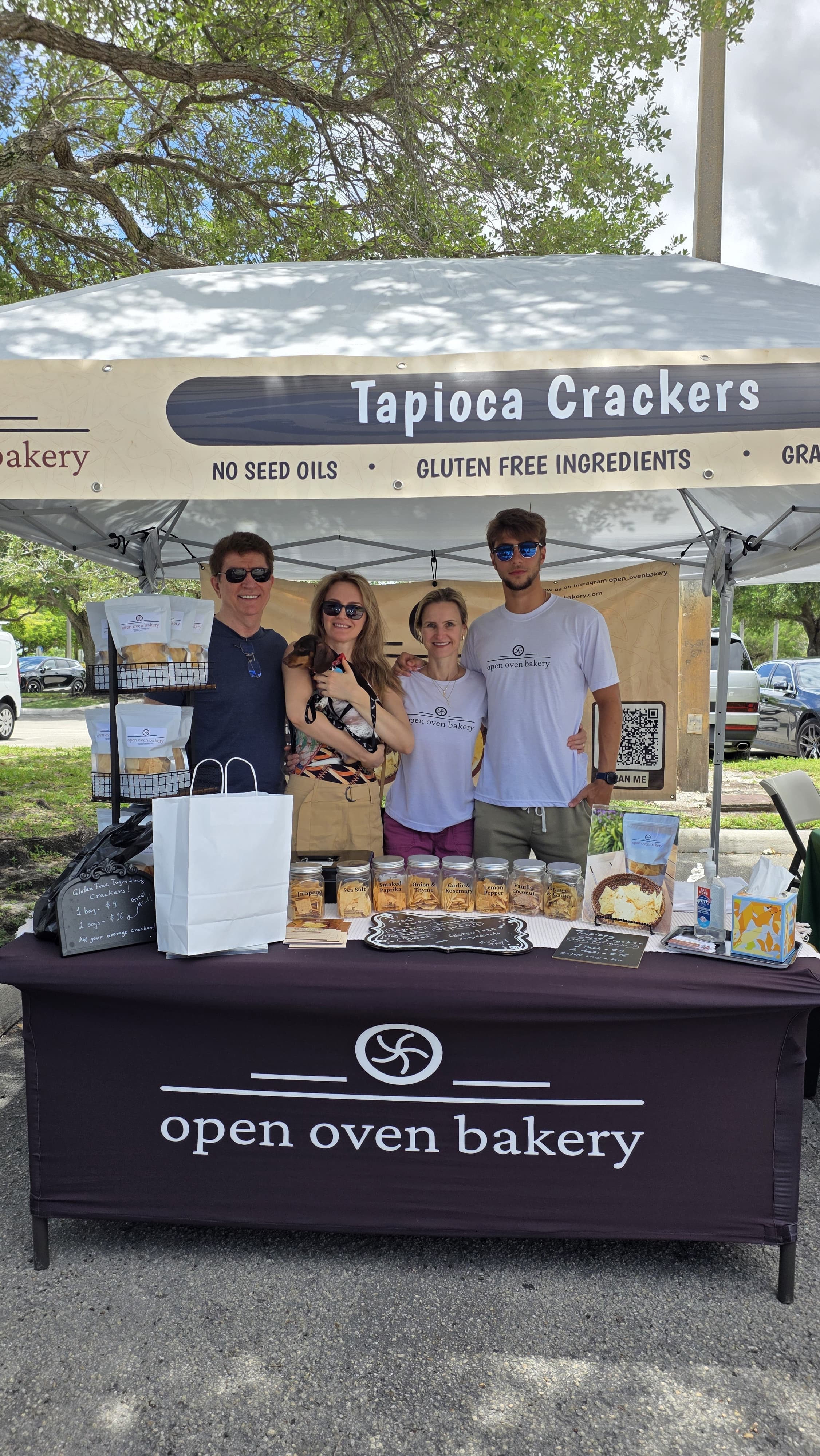 Open Oven Bakery at the farmers market