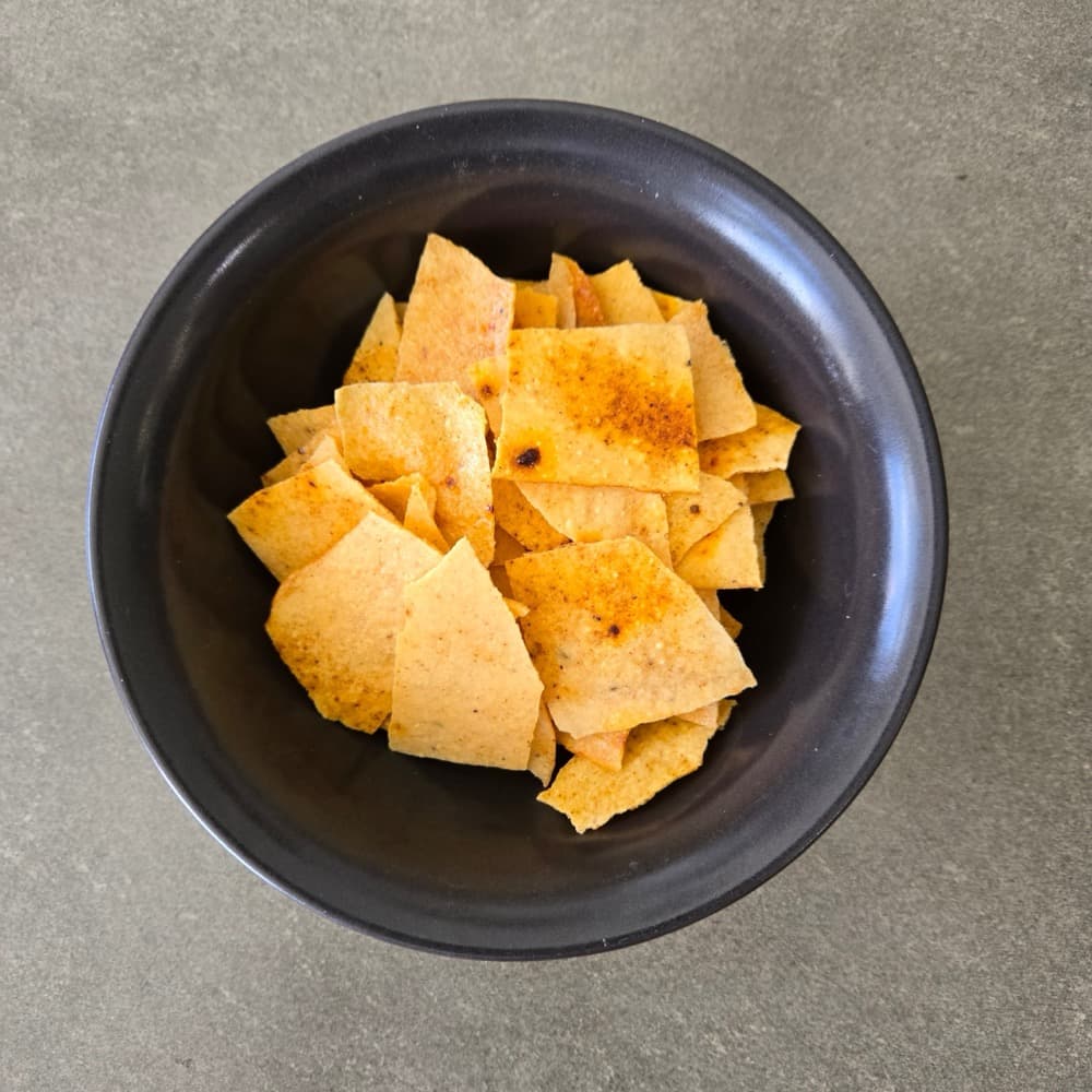 Smoked Paprika tapioca crackers